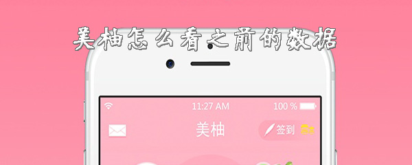 美柚怎么查看记录？看之前的数据步骤一览_
