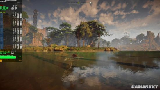 RTX 3090显卡8K运行《巫师3：狂猎》和《地平线：零之曙光》 帧率可达30帧以上
