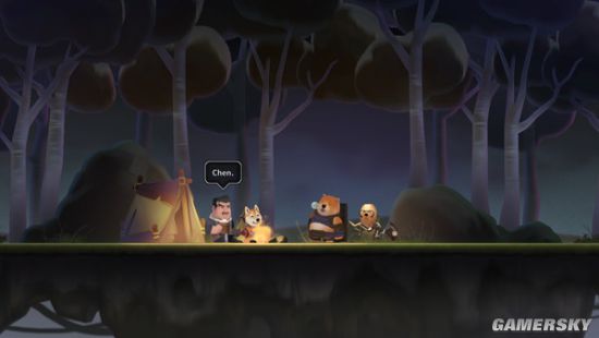 多人合作游戏《老陈》上架Steam 四人闯关料理魔物