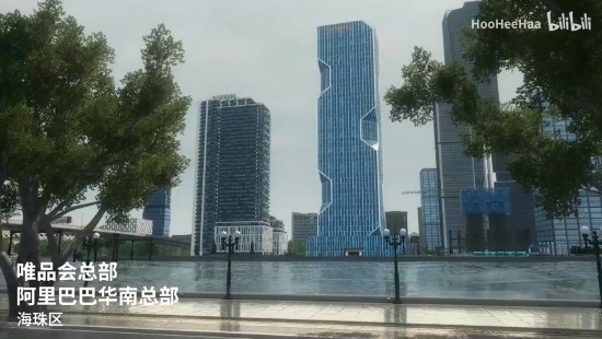 玩家用三年在《城市：天际线》中还原广州 精细度令人叫绝