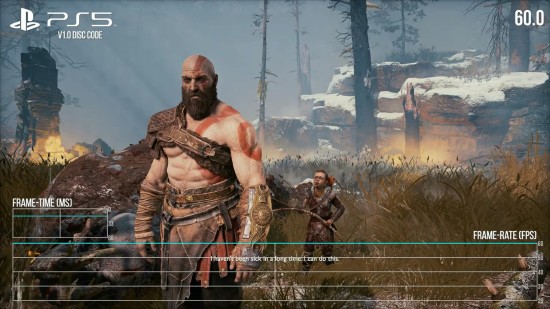 数毛社《战神4》PS5补丁：完美的4K、60帧游戏体验
