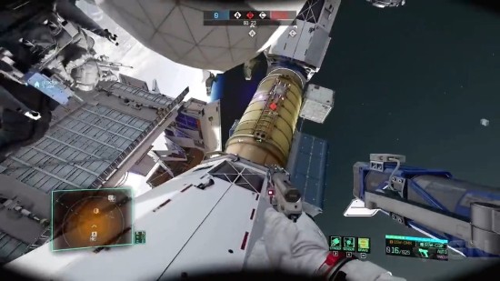 国产FPS《边境》新实机预告 太空零重力激爽枪战