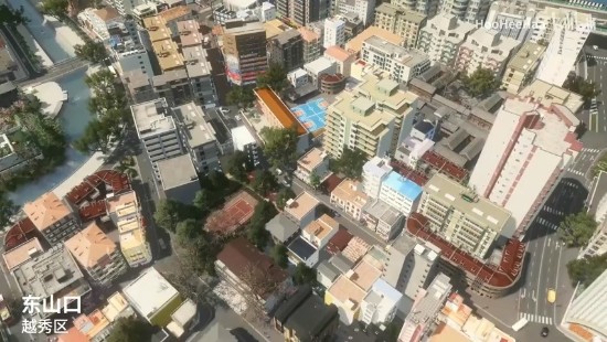 玩家用三年在《城市：天际线》中还原广州 精细度令人叫绝