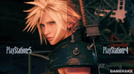 《最终幻想7RE：Intergrade》PS5对比PS4 画面升级
