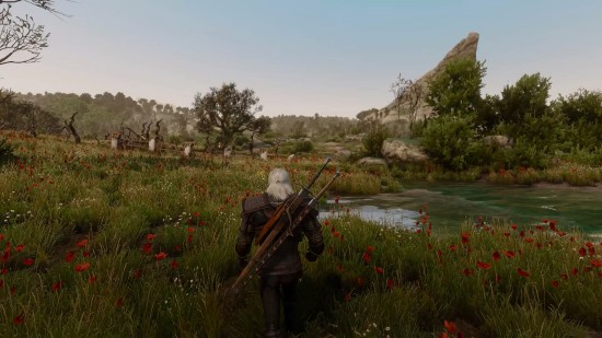油管主用3090运行4K《巫师3》 还打上了50多个MOD