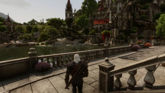 油管主用3090运行4K《巫师3》 还打上了50多个MOD