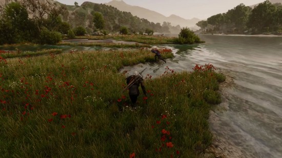 油管主用3090运行4K《巫师3》 还打上了50多个MOD