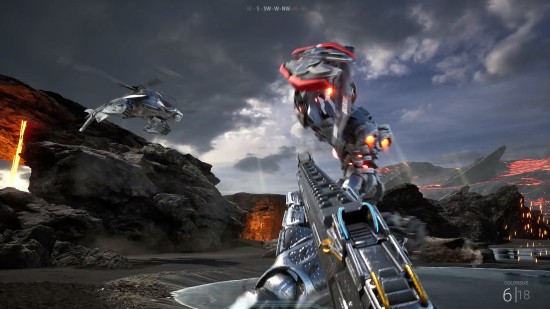 免费FPS《ExoMecha》新实机预告 对抗巨型机甲怪兽