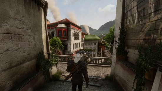 油管主用3090运行4K《巫师3》 还打上了50多个MOD