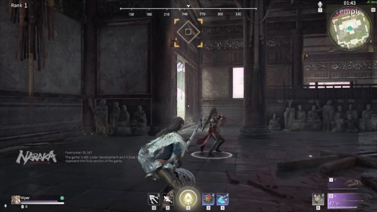 E3 2021：《永劫无间》新武器长枪实机演示 一寸长一寸强