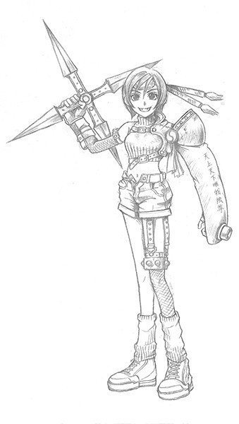 《最终幻想7：重制版》总监谈尤菲设计：也将描绘细腻敏感的一面