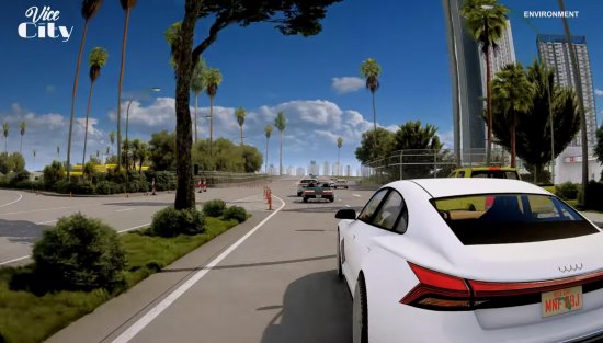 饭制虚幻5《GTA6》演示：成功的捕捉到了GTA美学