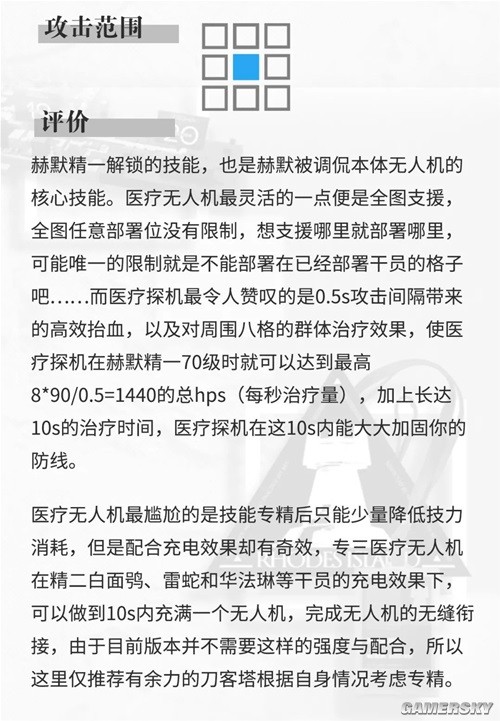 《明日方舟》医疗干员赫默测评 赫默强吗
