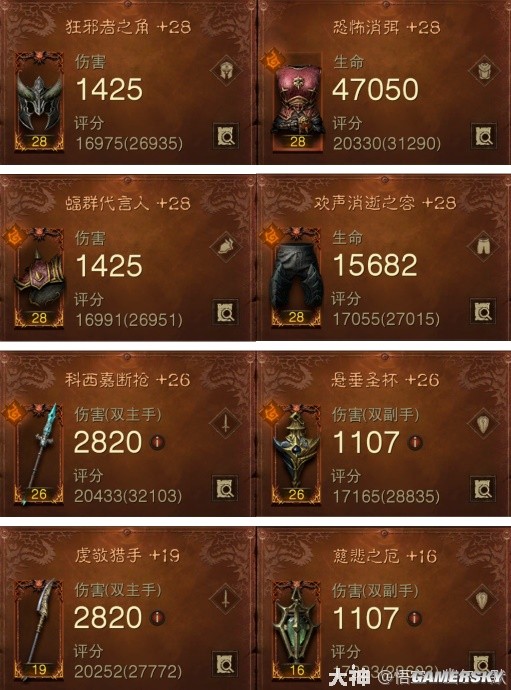 《暗黑破坏神：不朽》狂骑士技能流BD分享