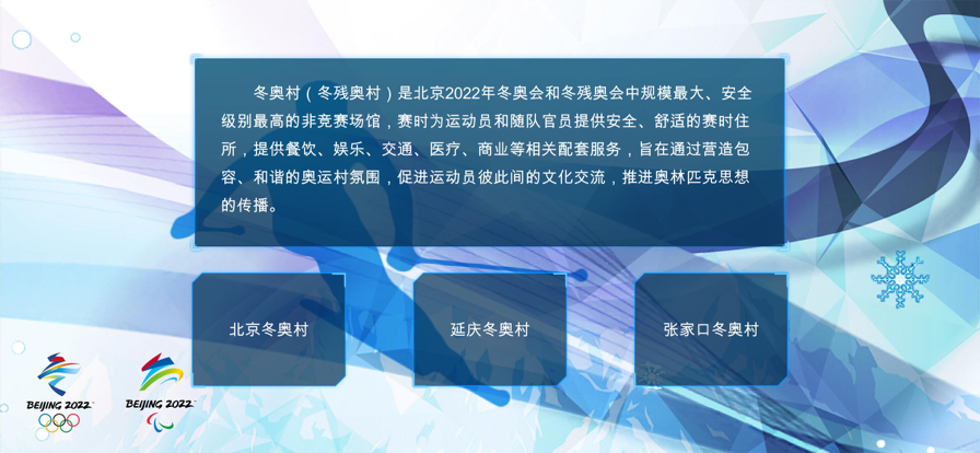 冬奥村ar地图APP亮点