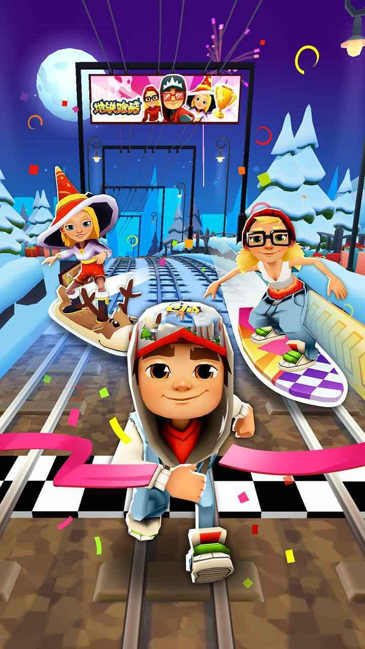 subwaysurfers冰雪节游戏亮点