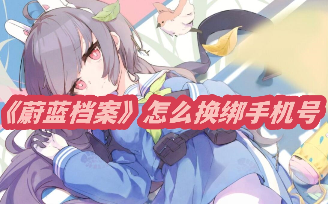 蔚蓝档案怎么换绑手机号
