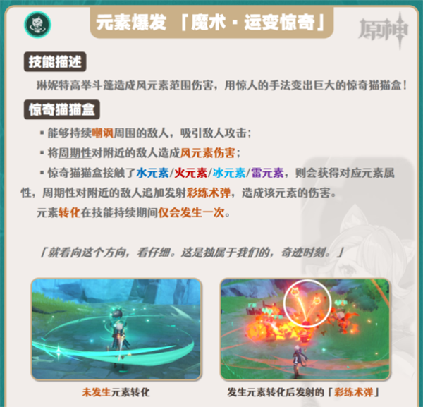 原神琳妮特养成/机制介绍