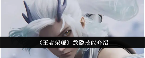 《王者荣耀》敖隐技能介绍-王者荣耀游戏攻略推荐-攻略库