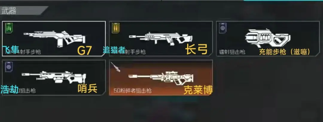 高能英雄武器大全