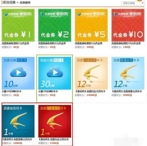 迅雷积分怎么兑换迅雷会员？兑换迅雷会员方法介绍_