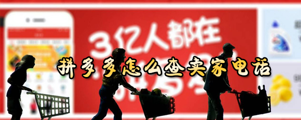 拼多多怎样联系卖家？拼多多联系卖家方法介绍_