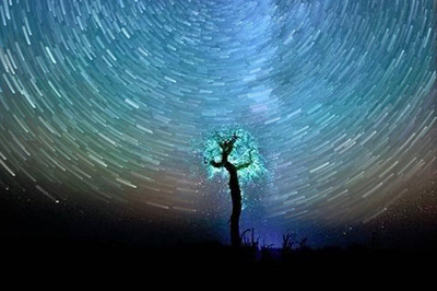 Photoshop怎么打造星轨效果？制造星轨效果教程分享_
