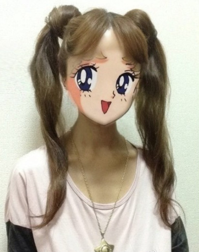 美图秀秀怎么把自己P成水兵月美少女？变脸教程步骤流程全览_