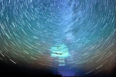 Photoshop怎么打造星轨效果？制造星轨效果教程分享_