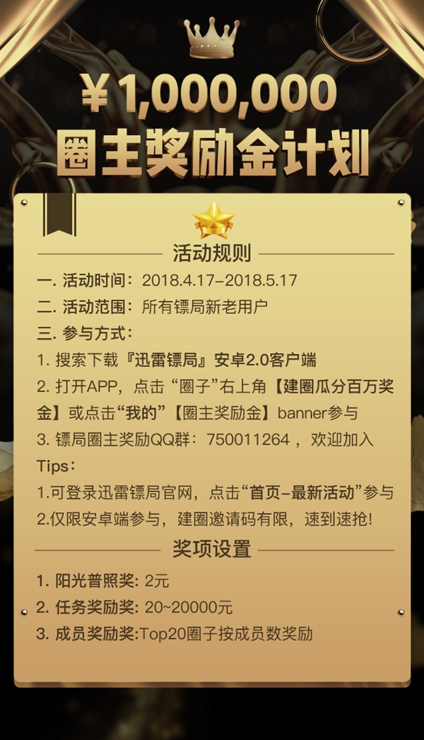 迅雷镖局怎么建圈分钱_建圈分钱步骤图文全览_