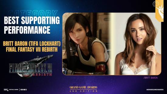 《最终幻想7 重生》蒂法英配声优获Grand Game Awards最佳配角奖