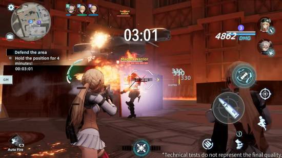 《少女前线》IP射击新作《ProjectNET》公布：技术性测试前瞻演示