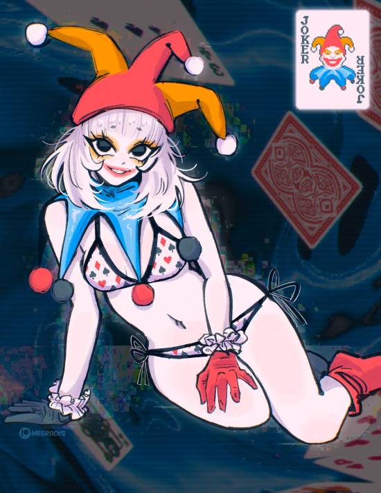 网友自制美女版《小丑牌》卡图 玩家：麻烦画一套！