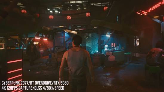 数毛社《2077》5080 4K测试：DLSS4加持帧率暴涨