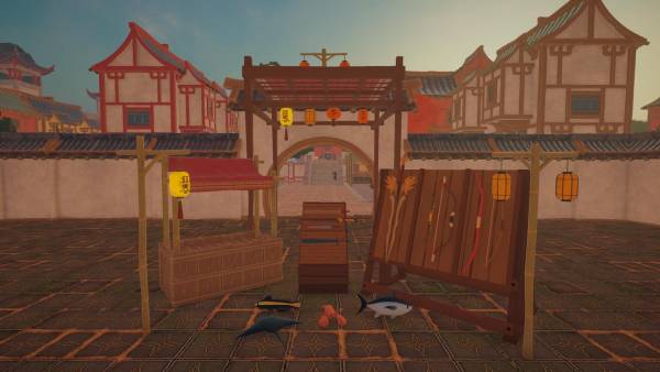 Steam特别好评联机模拟经营游戏《菜市场模拟器》中国风地图正式上线！
