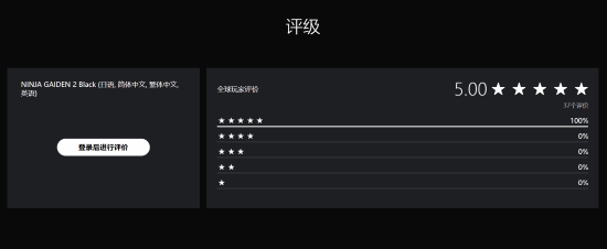 《忍者龙剑传2》复刻版上架PS商店！售价419港币