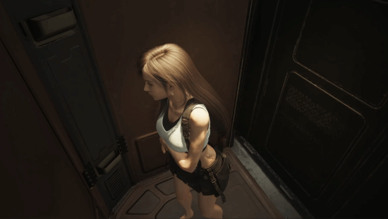 《FF7重生》蒂法更衣室画面流出：监控视角来了！