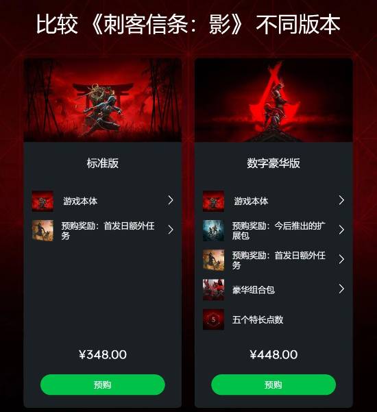 《刺客信条：影》预购表现强劲 PlayStation多个地区登顶