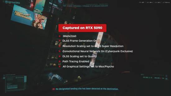 《2077》RTX5090实机:轻松4K/200帧 画面细节升级!