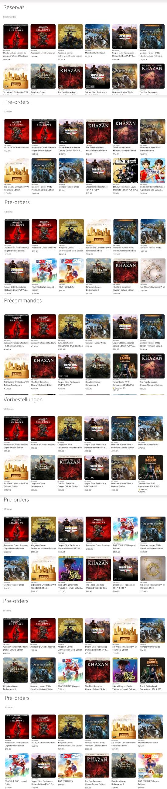 《刺客信条：影》预购表现强劲 PlayStation多个地区登顶