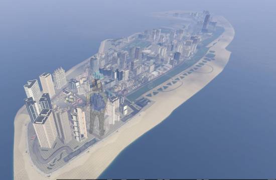 等不及GTA 6？粉丝用《三男一狗》自制地图解馋！