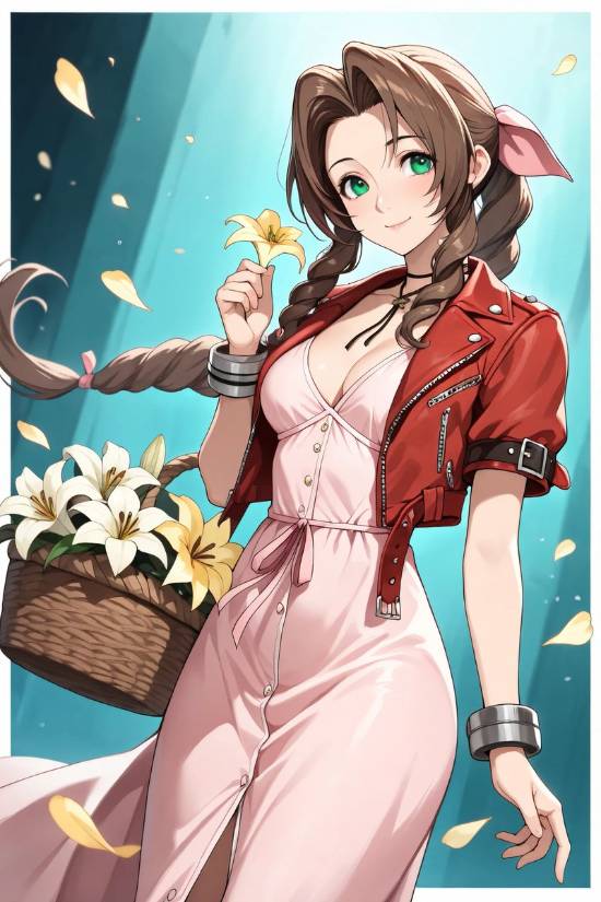 《最终幻想7》爱丽丝40岁生日：粉丝二创送祝福