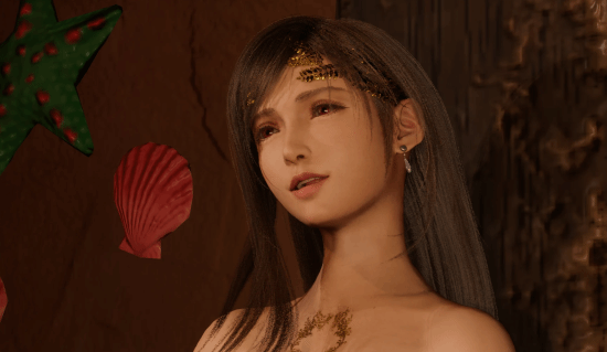 《最终幻想7：重生》绝美蒂法黄金套装Mod：穿上后更美了！