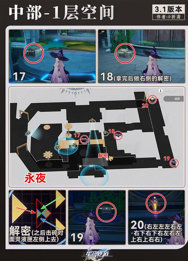 《崩坏星穹铁道》永夜呓语密林神悟树庭全宝箱收集攻略