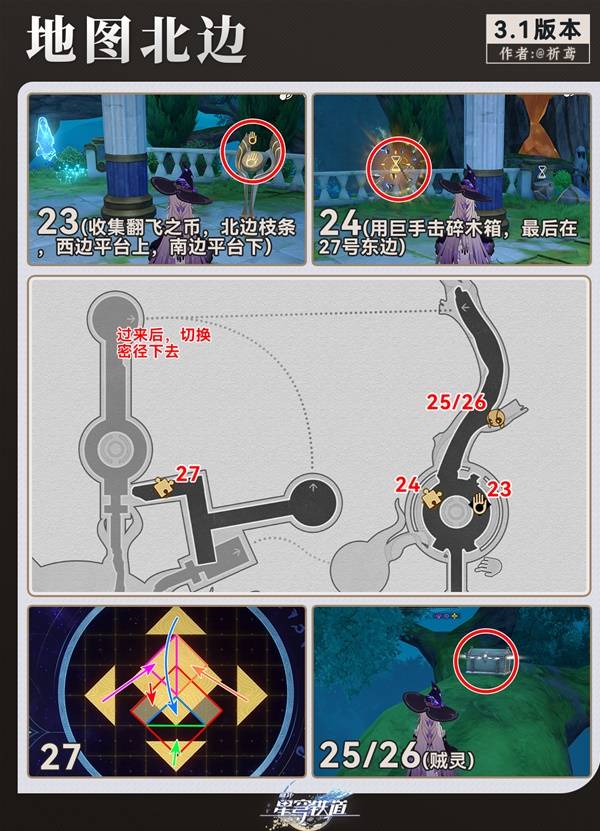《崩坏星穹铁道》永夜呓语密林神悟树庭全宝箱收集攻略