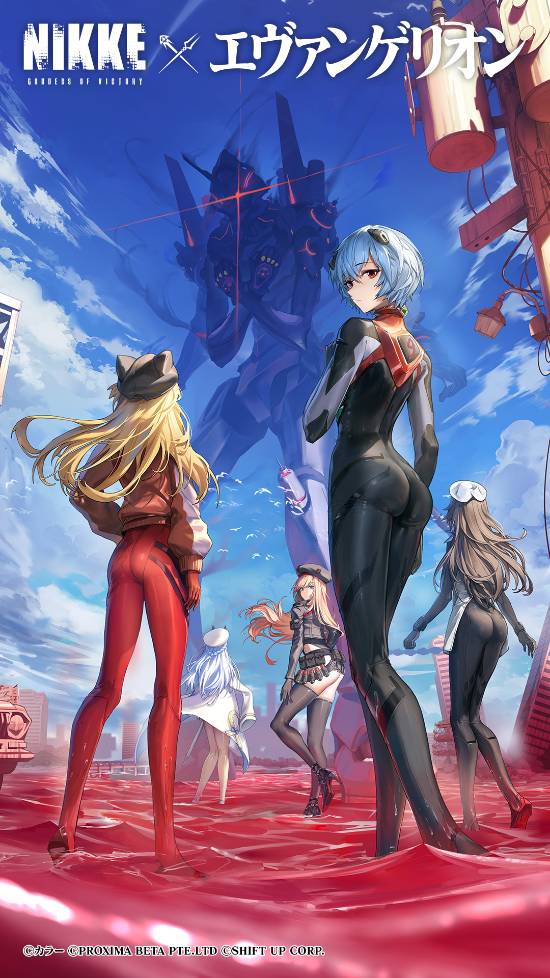 《妮姬》×EVA联动壁纸公开：身着作战服曲线明显