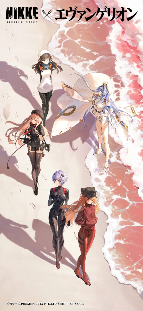 《妮姬》×EVA联动壁纸公开：身着作战服曲线明显