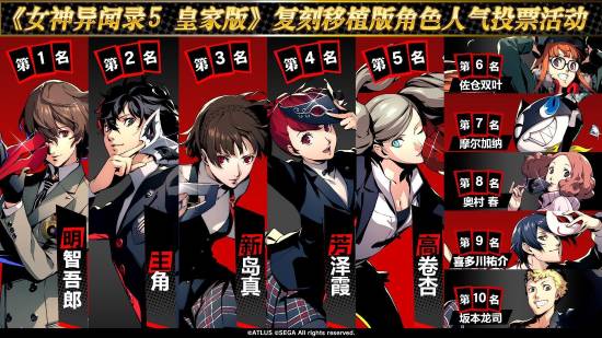 《女神异闻录：夜幕魅影》P5R联动版本PV 明智吾郎即将实装