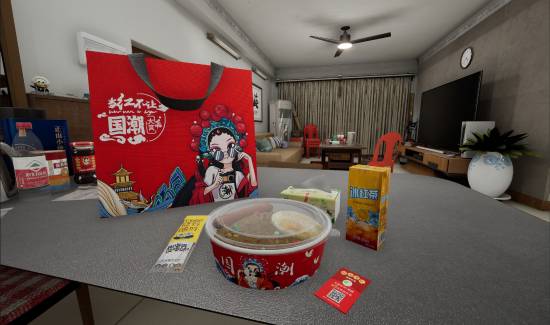 拼好饭竟在游戏里！能和国潮少女恋爱的游戏《国潮来袭》登Steam