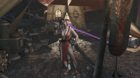 《怪物猎人：荒野》不知火舞Mod：布料越少防御越高！